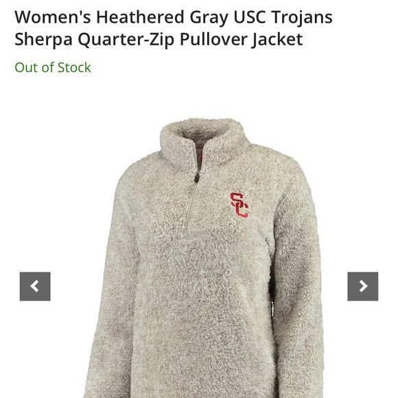 USC Women’s Sherpa Zip - Picture 4 of 4
